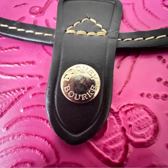 Disney Dooney & Bourke Sketch Pink Leather Small Crossbody Handbag - Picture 8 of 12